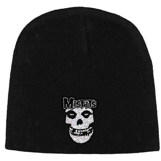 Misfits Logo & Fiend Beanie Hat Black