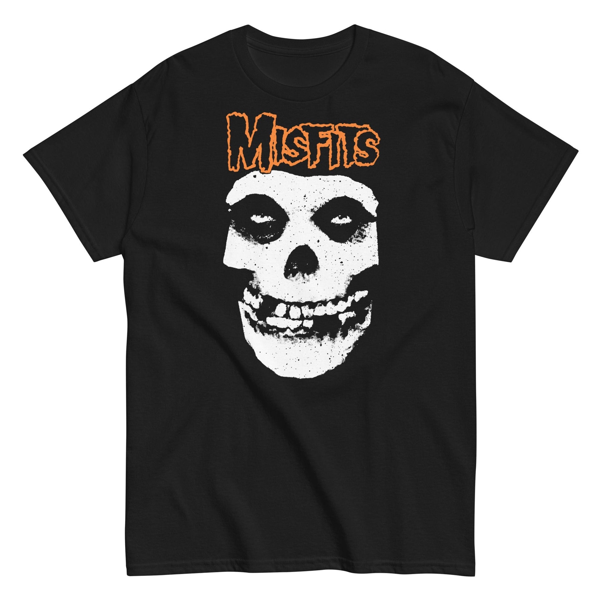Misfits - Orange Skull T Shirt