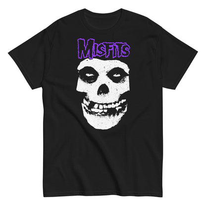 Misfits - Purple Skull T Shirt