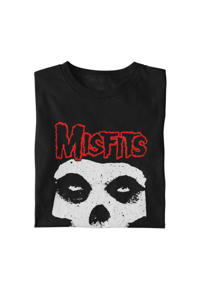 Misfits - Red Skull T Shirt