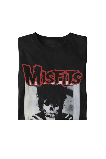 Misfits - Skull Hair T Shirt