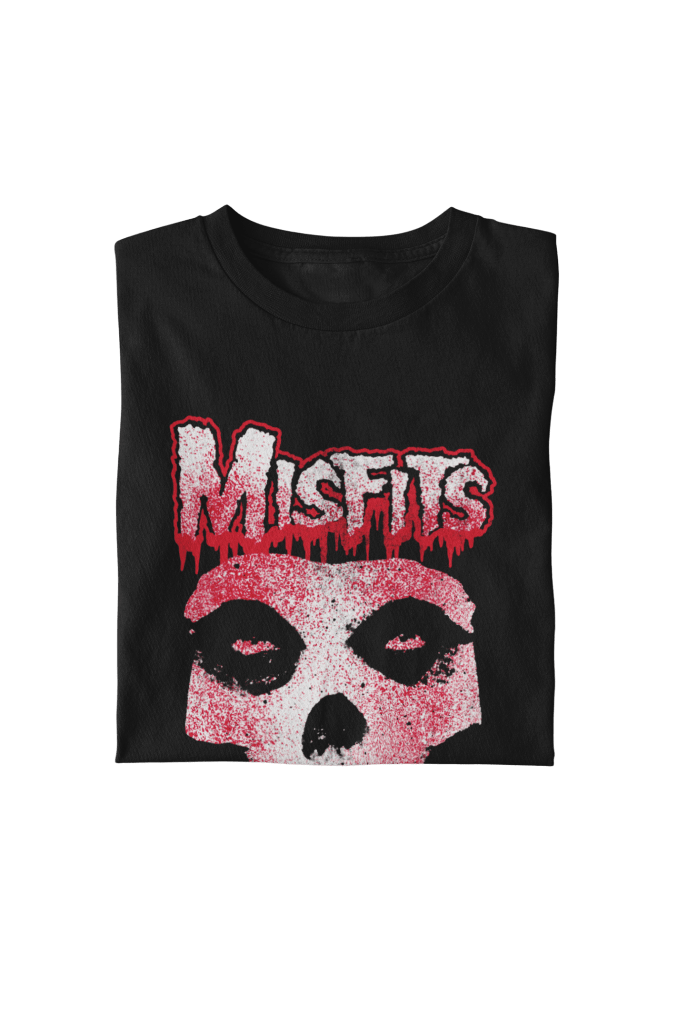 Misfits - Tagged Skull T Shirt