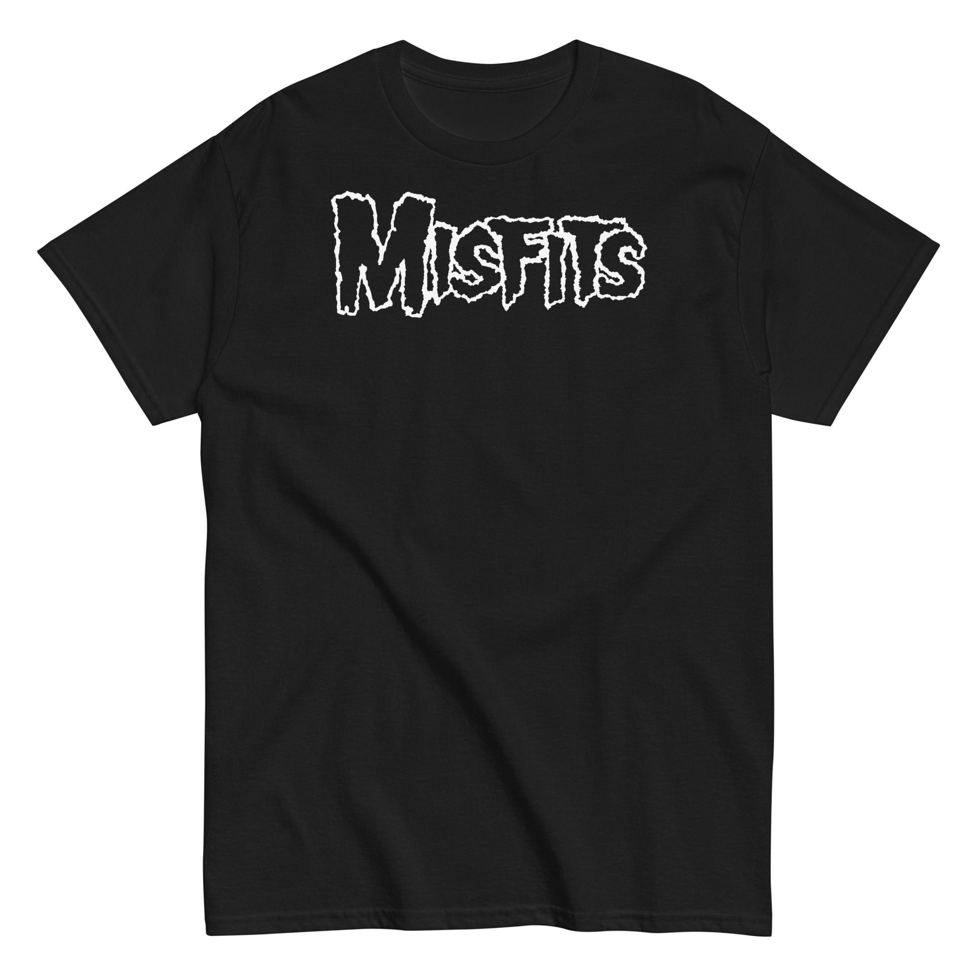 Misfits - White Drip Logo T Shirt