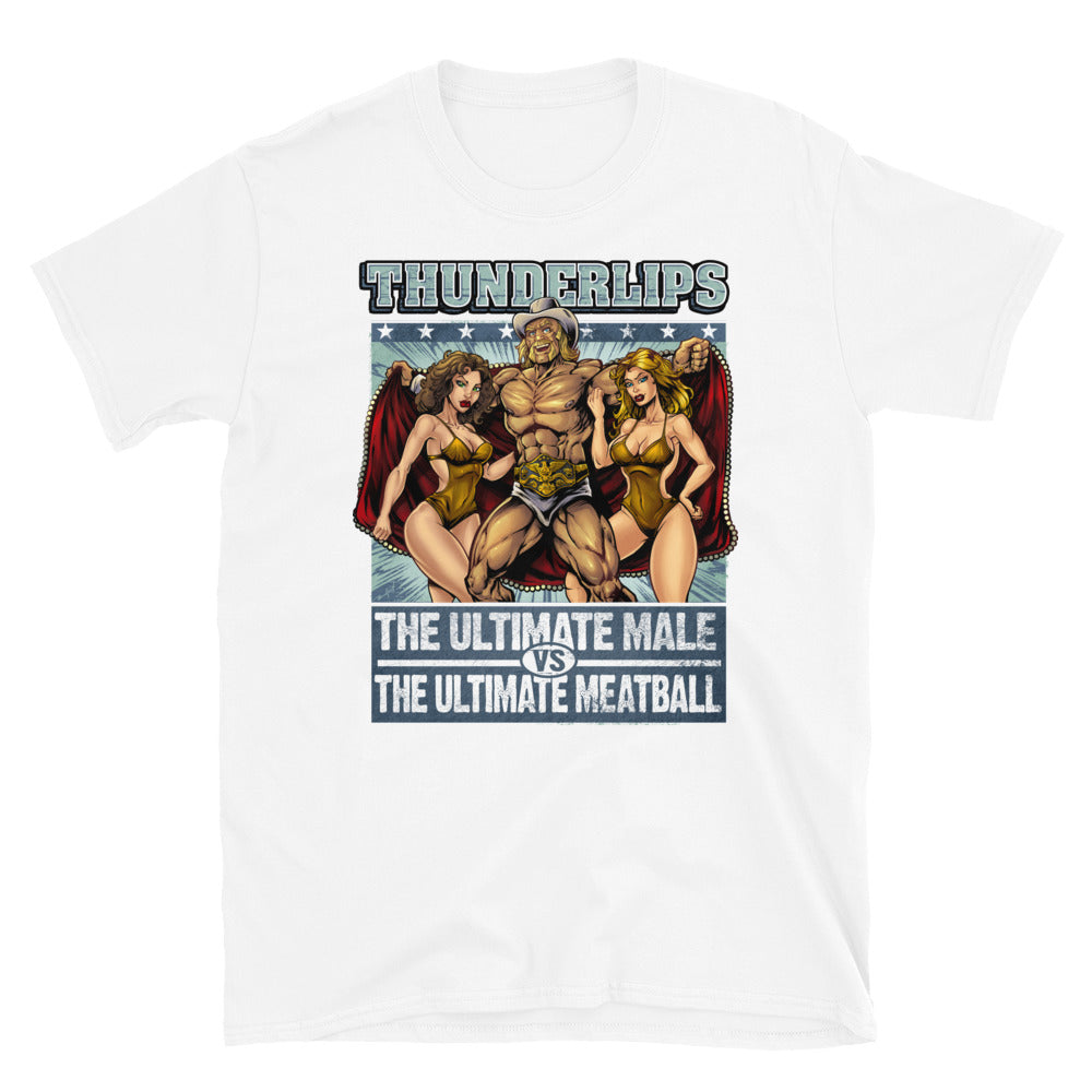 Thunder Lips Hulk Hogan Short Sleeve Mens T Shirt