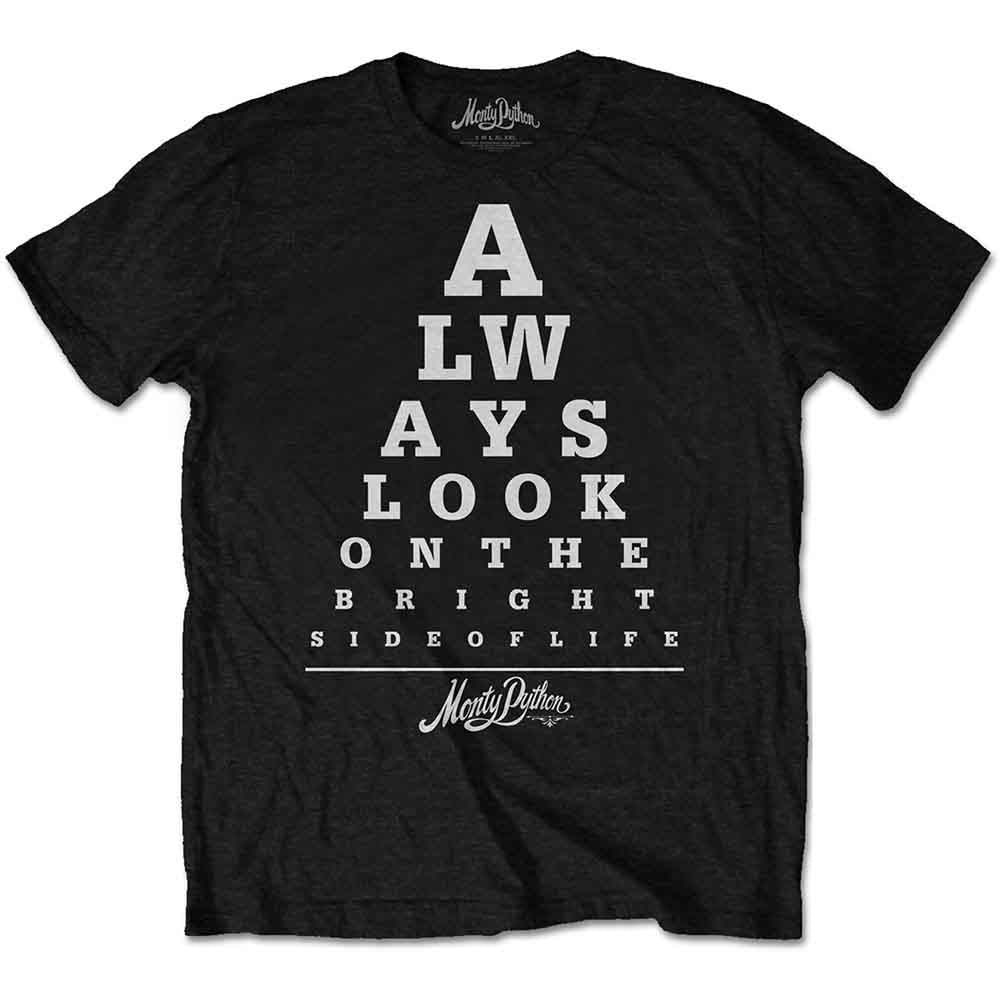 Monty Python Bright Side Eye Test Mens T Shirt