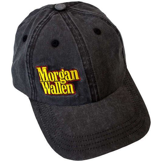 Morgan Wallen Stacked Logo Side Hat Grey