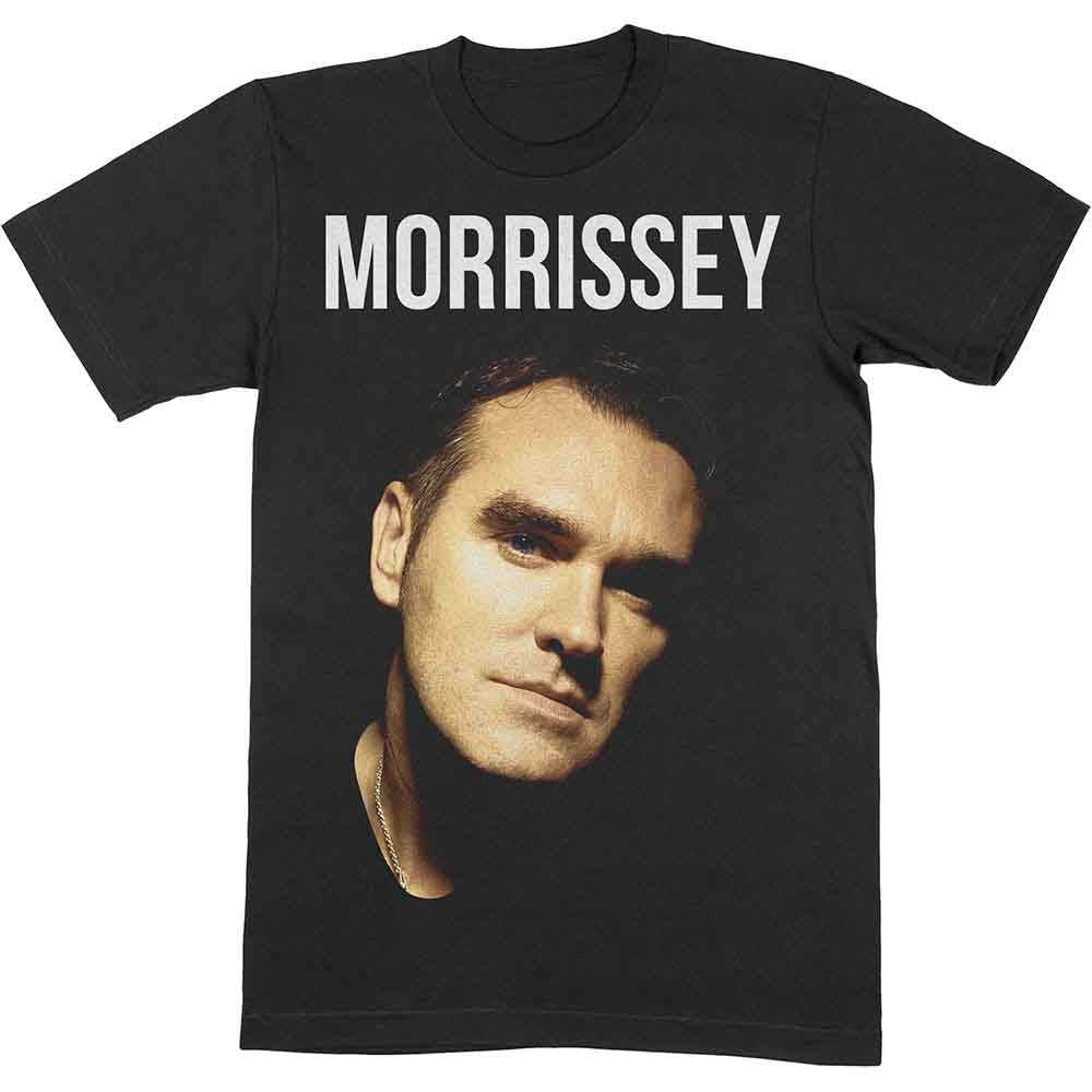 Morrissey Face Photo Mens T Shirt