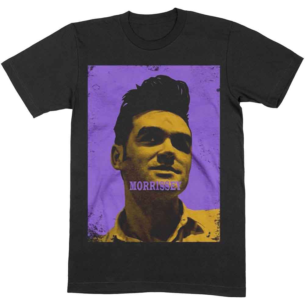 Morrissey Purple & Yellow Mens T Shirt