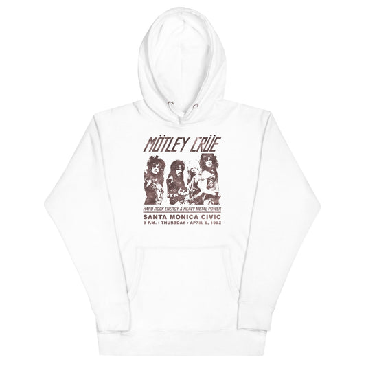 Motley Crue - '82 Santa Monica Classic Hoodie