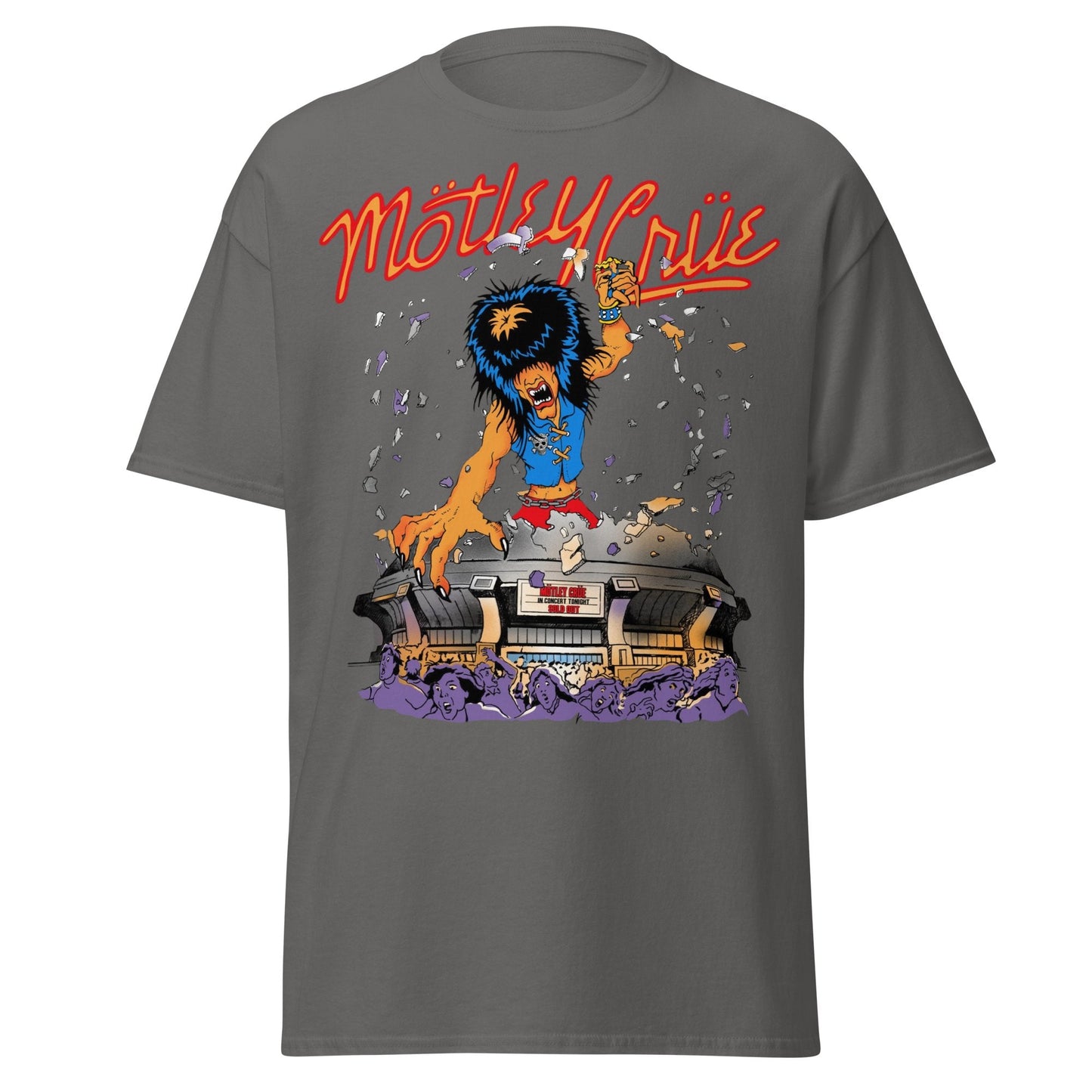 Motley Crue - Allister Dome Jumbo Print T Shirt