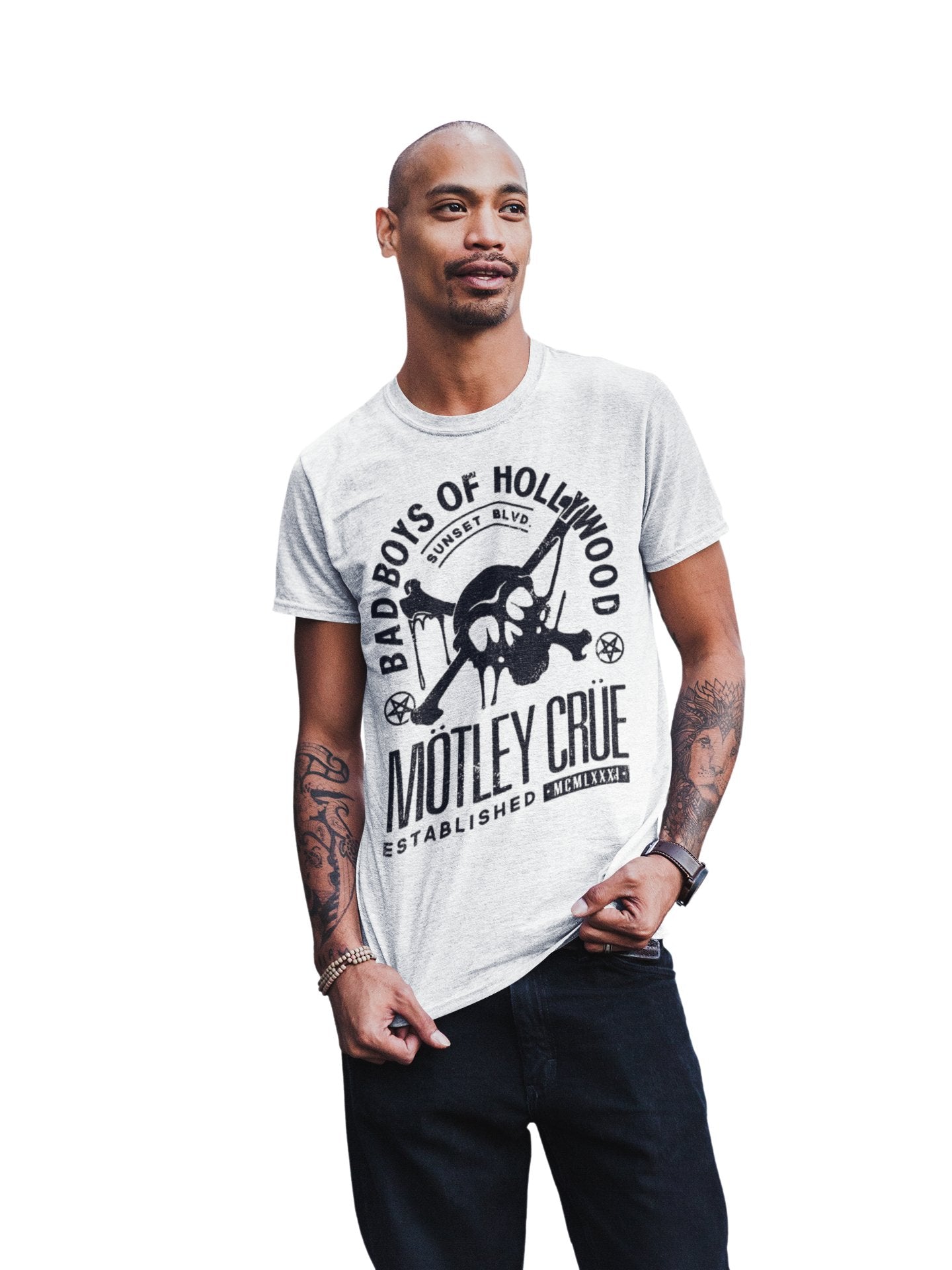 Motley Crue - Bad Boys of Hollywood Jumbo Print T Shirt