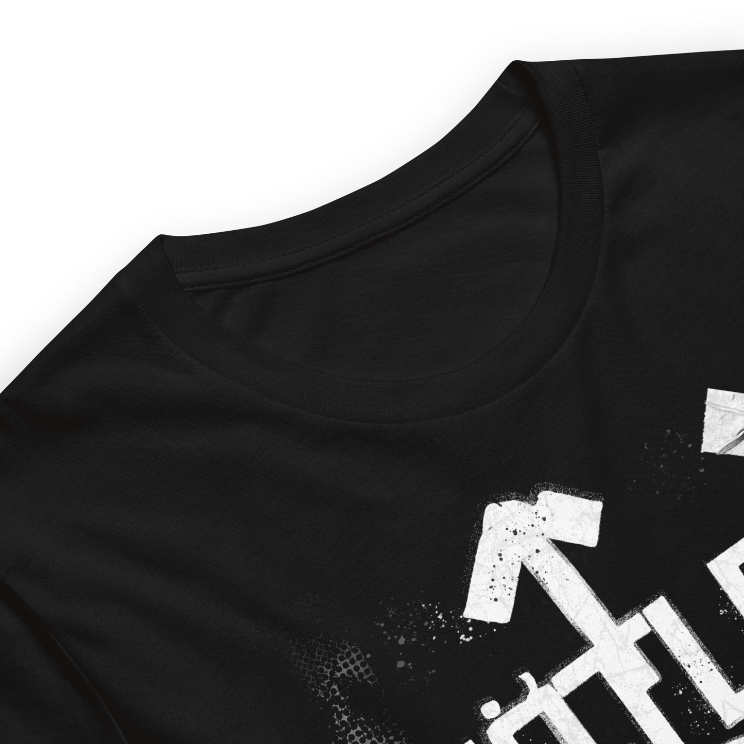 Motley Crue - Black and White Logo T Shirt