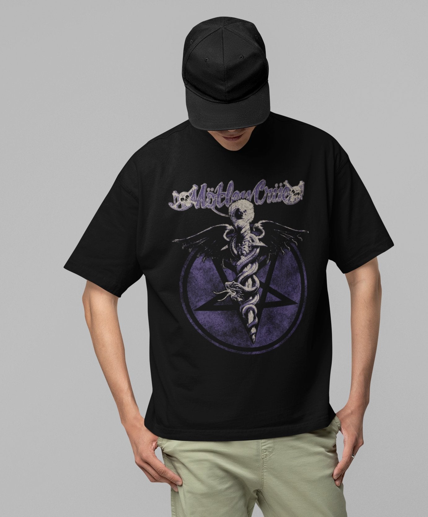 Motley Crue - Dark Doctor Jumbo Print T Shirt