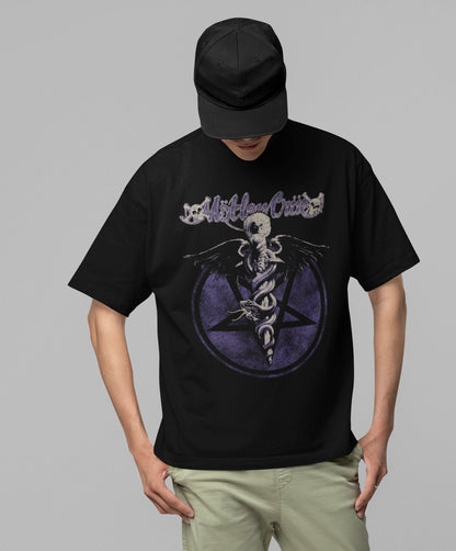 Motley Crue - Dark Doctor Jumbo Print T Shirt
