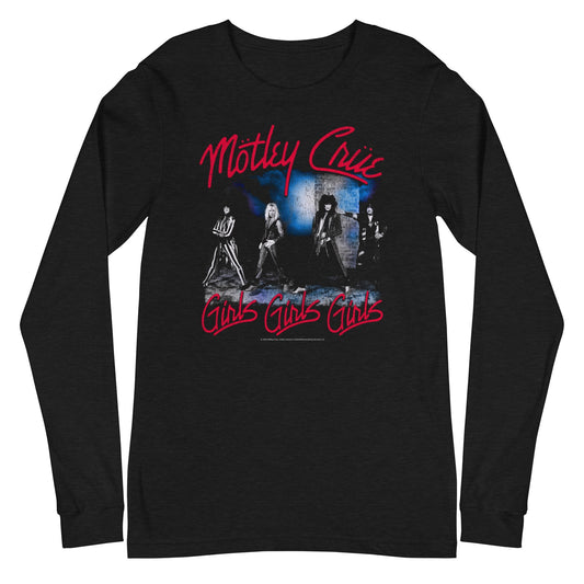 Motley Crue - Girls Girls Girls Long Sleeve Shirt
