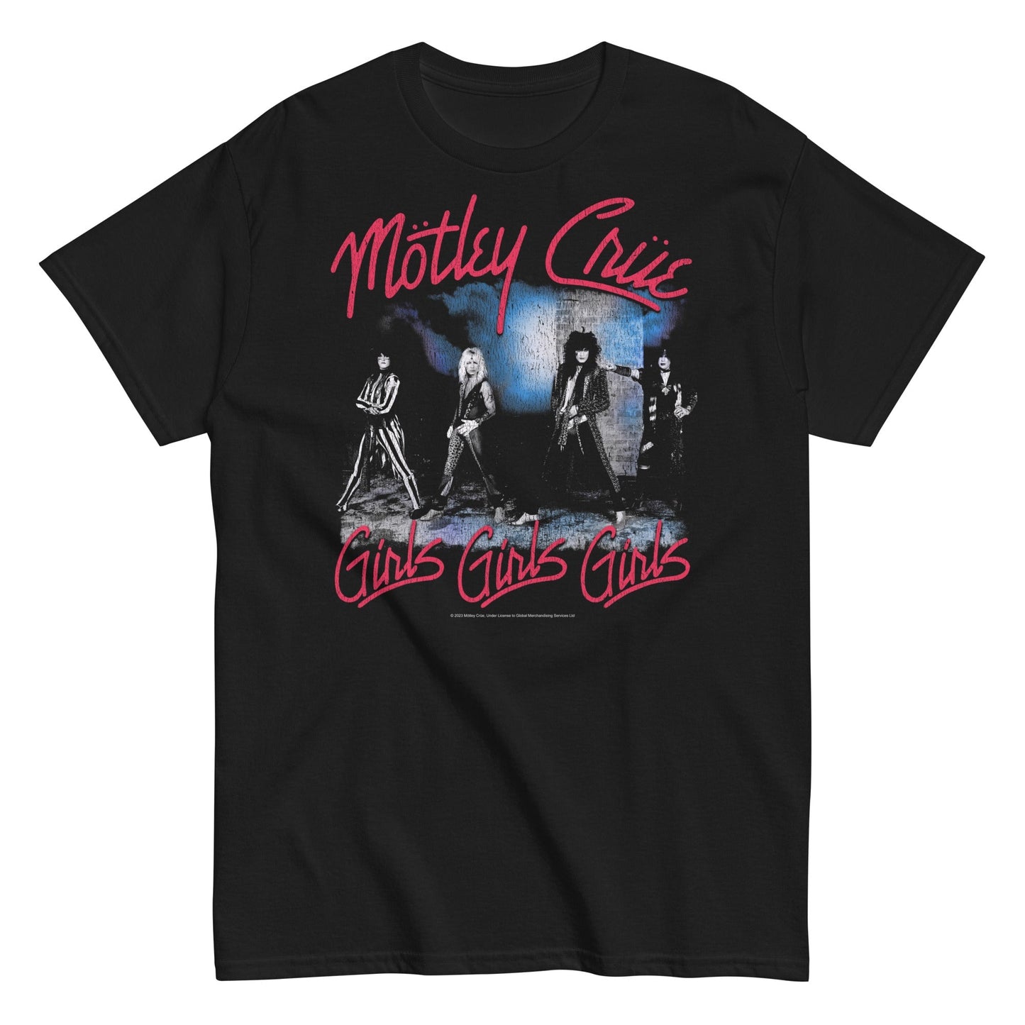 Motley Crue - Girls Girls Girls T Shirt