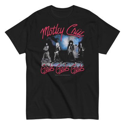 Motley Crue - Girls Girls Girls T Shirt