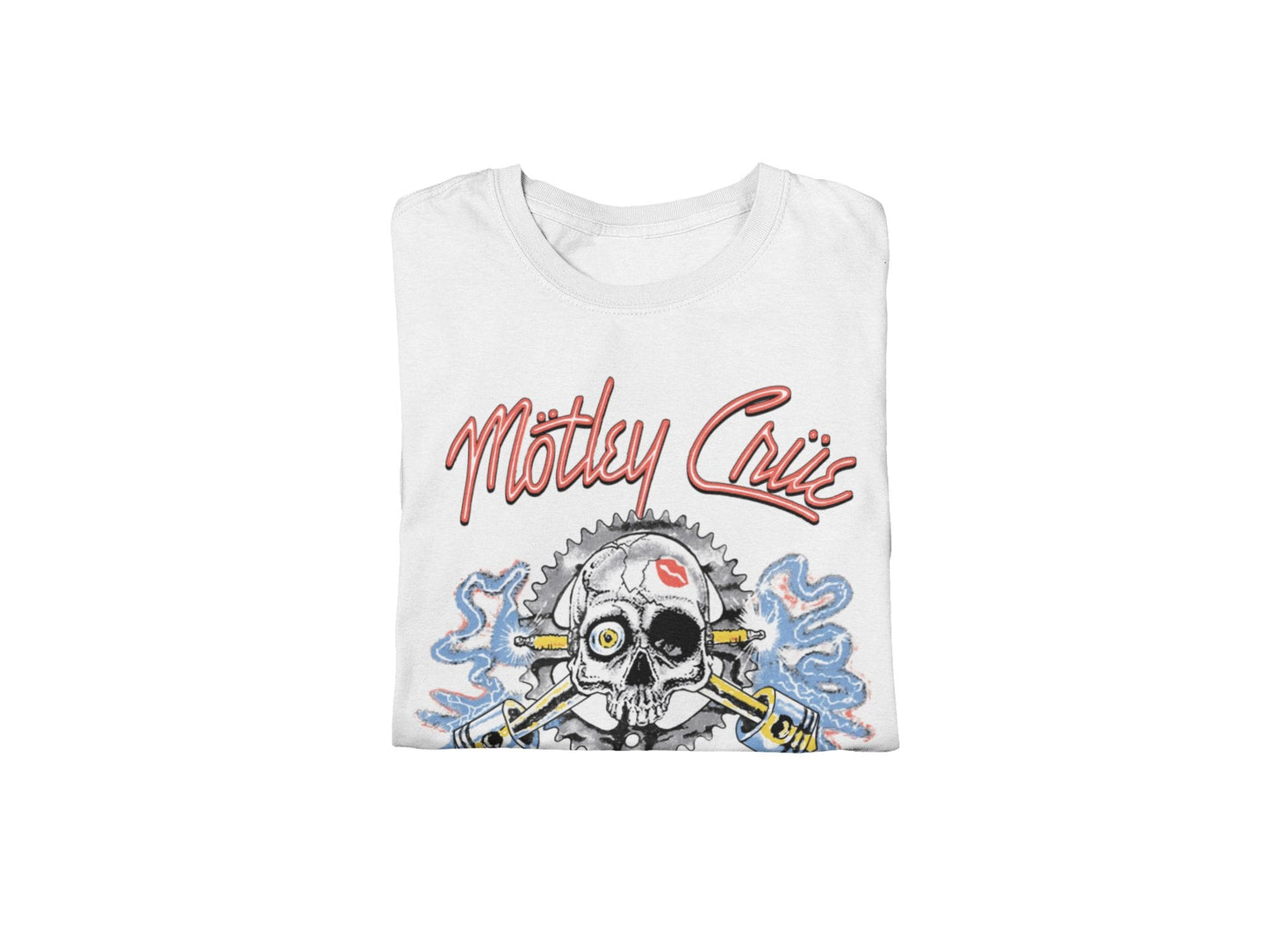 Motley Crue - Girl's Skull Jumbo Print T Shirt