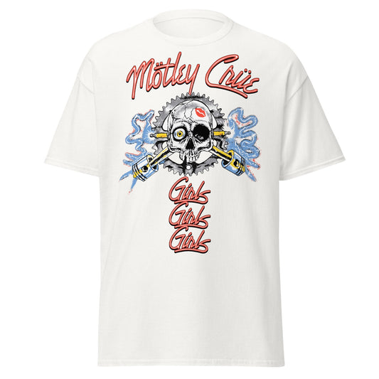 Motley Crue - Girl's Skull Jumbo Print T Shirt