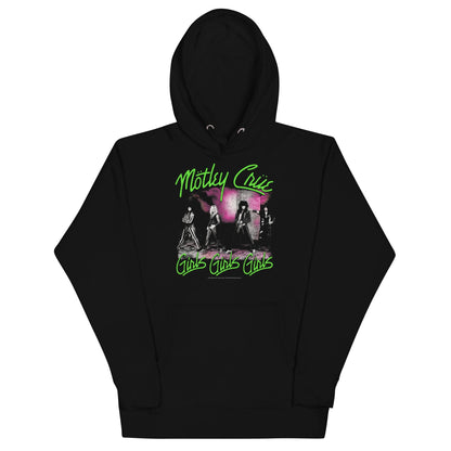 Motley Crue - Green Girls Classic Hoodie