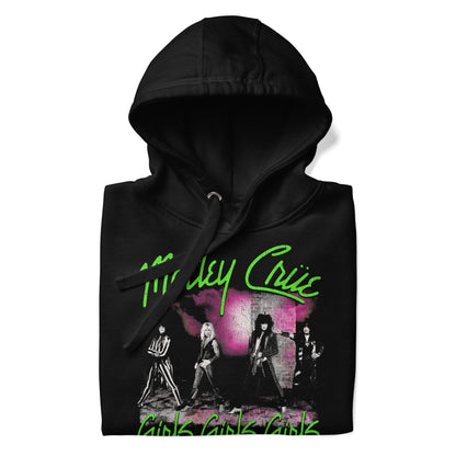 Motley Crue - Green Girls Classic Hoodie