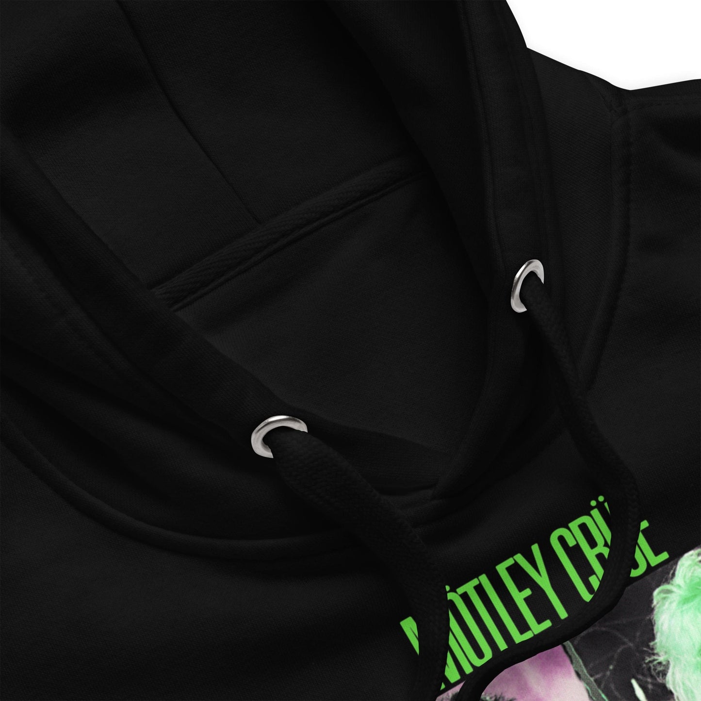 Motley Crue - Green Shout Classic Hoodie