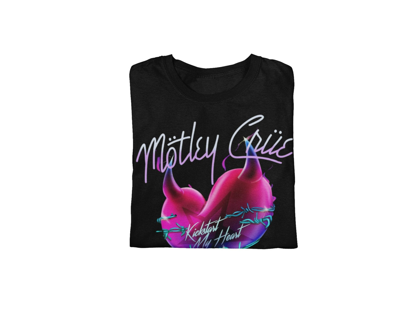 Motley Crue - Kickstart Jumbo Print T Shirt