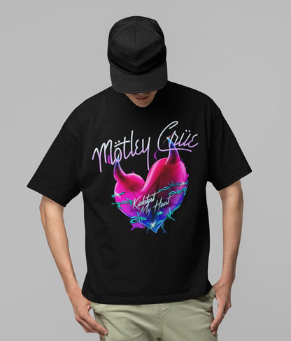 Motley Crue - Kickstart Jumbo Print T Shirt