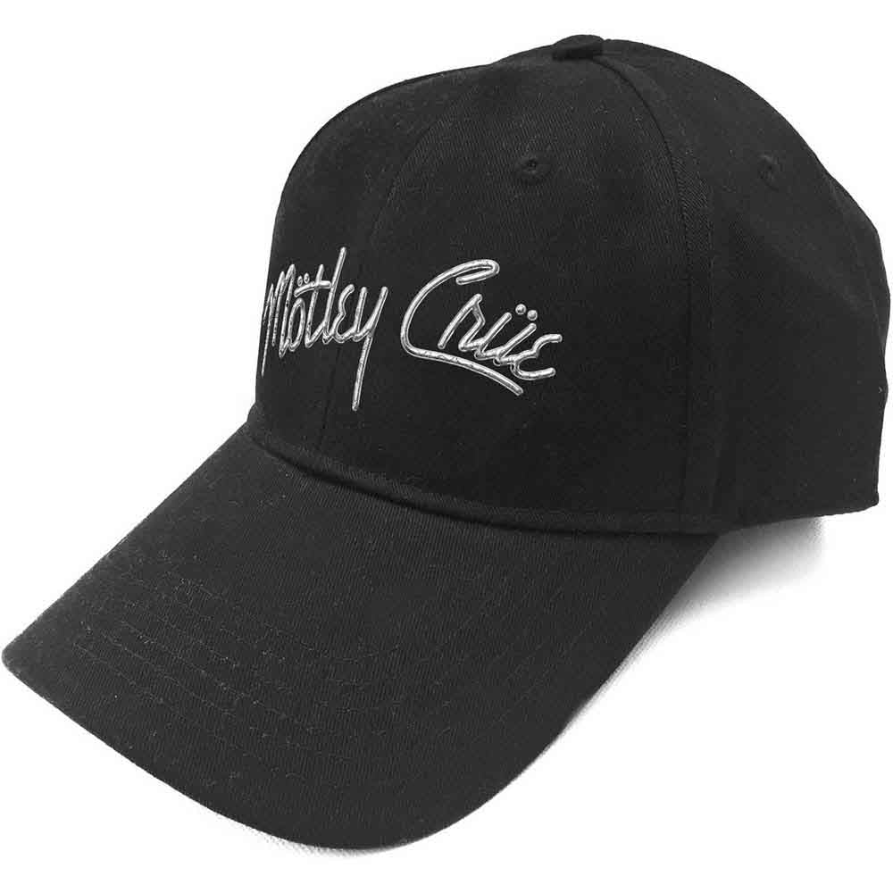 Motley Crue Logo Hat Black
