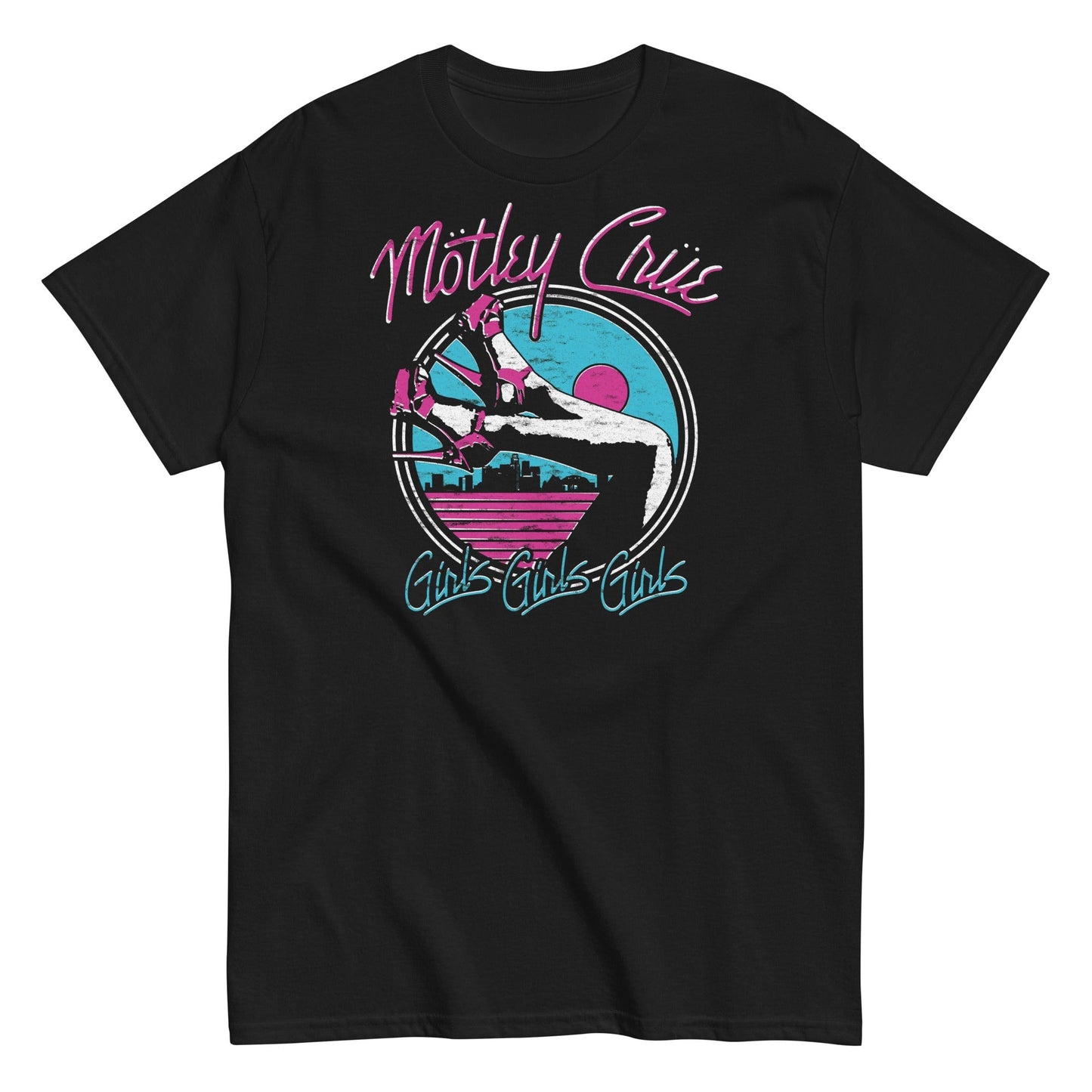 Motley Crue - Miami Girls T Shirt