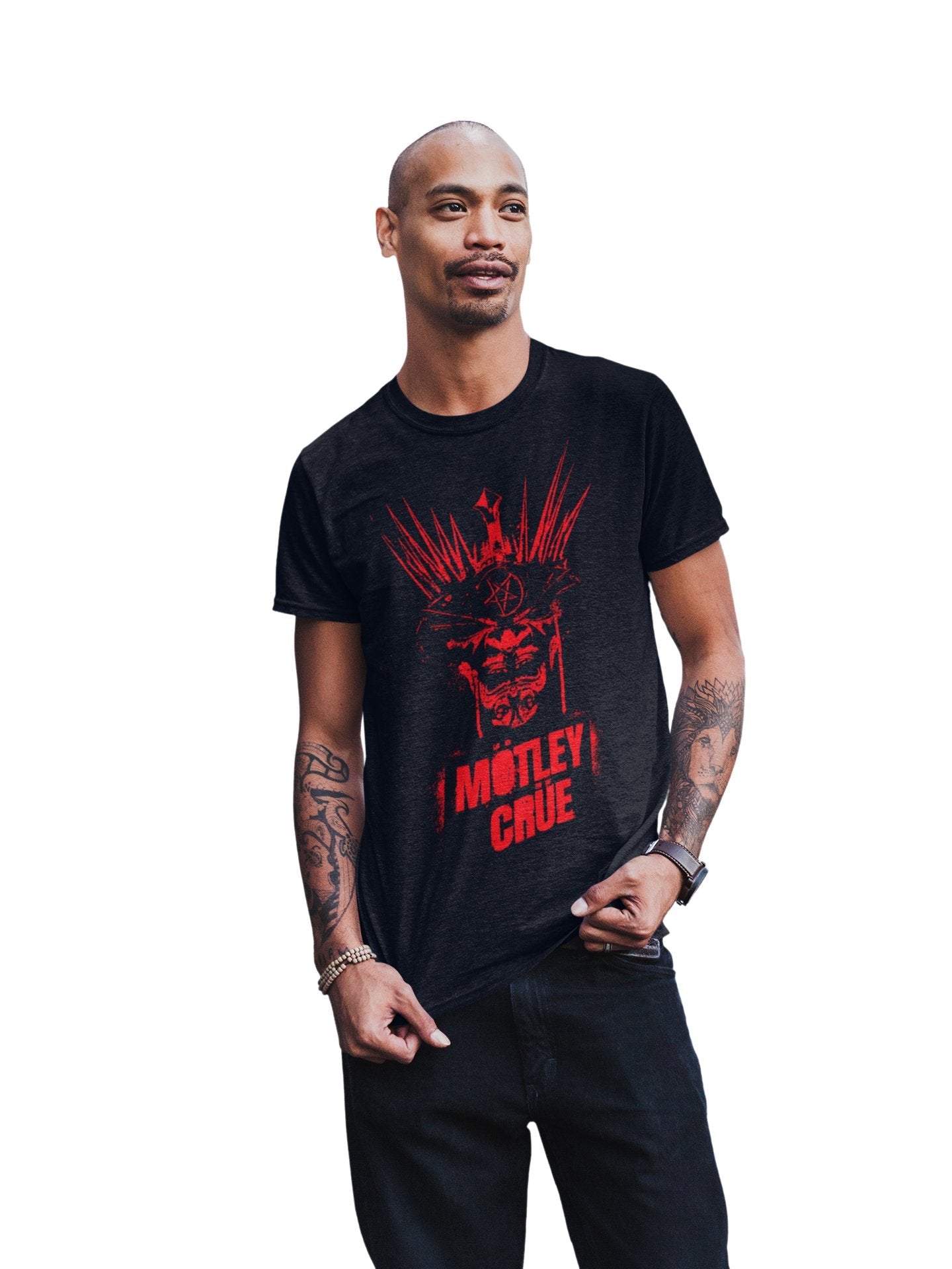 Motley Crue - Mind Blown Jumbo Print T Shirt