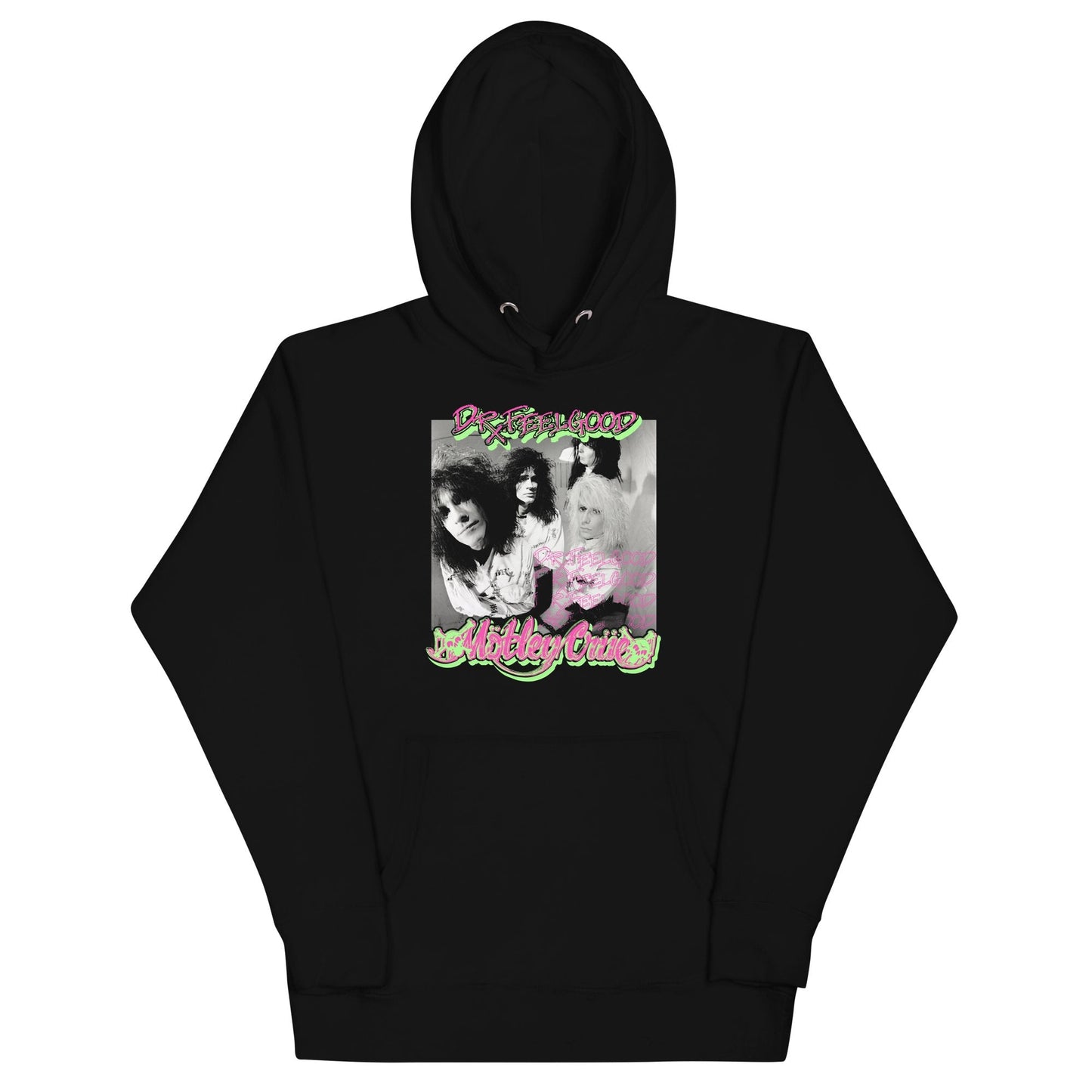 Motley Crue - Neon Trip Dr. Feelgood Classic Hoodie