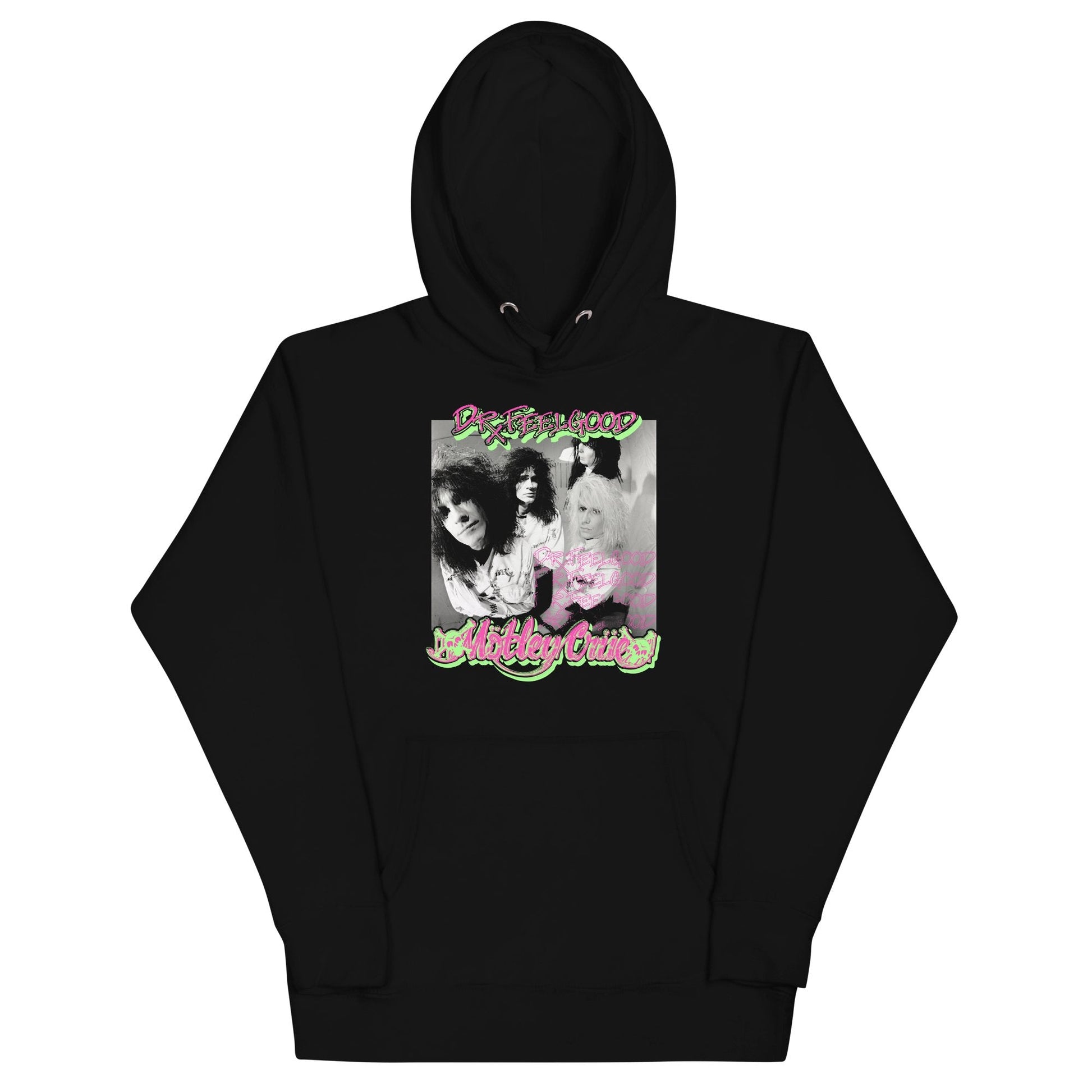 Motley Crue - Neon Trip Dr. Feelgood Classic Hoodie