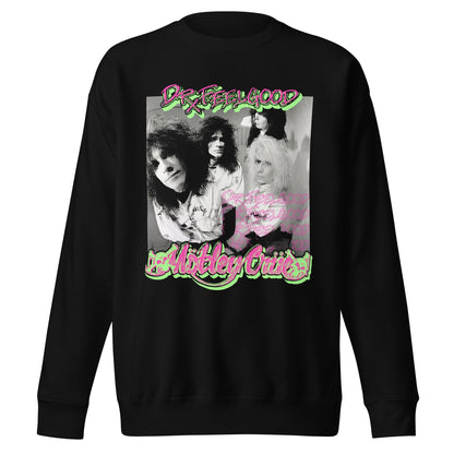 Motley Crue - Neon Trip Dr. Feelgood Jumbo Print Sweatshirt