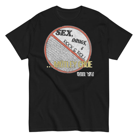 Motley Crue - No Fun Tour '84 T Shirt