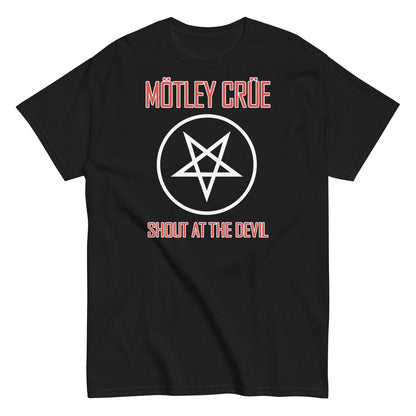 Motley Crue - Pentagram Shout T Shirt