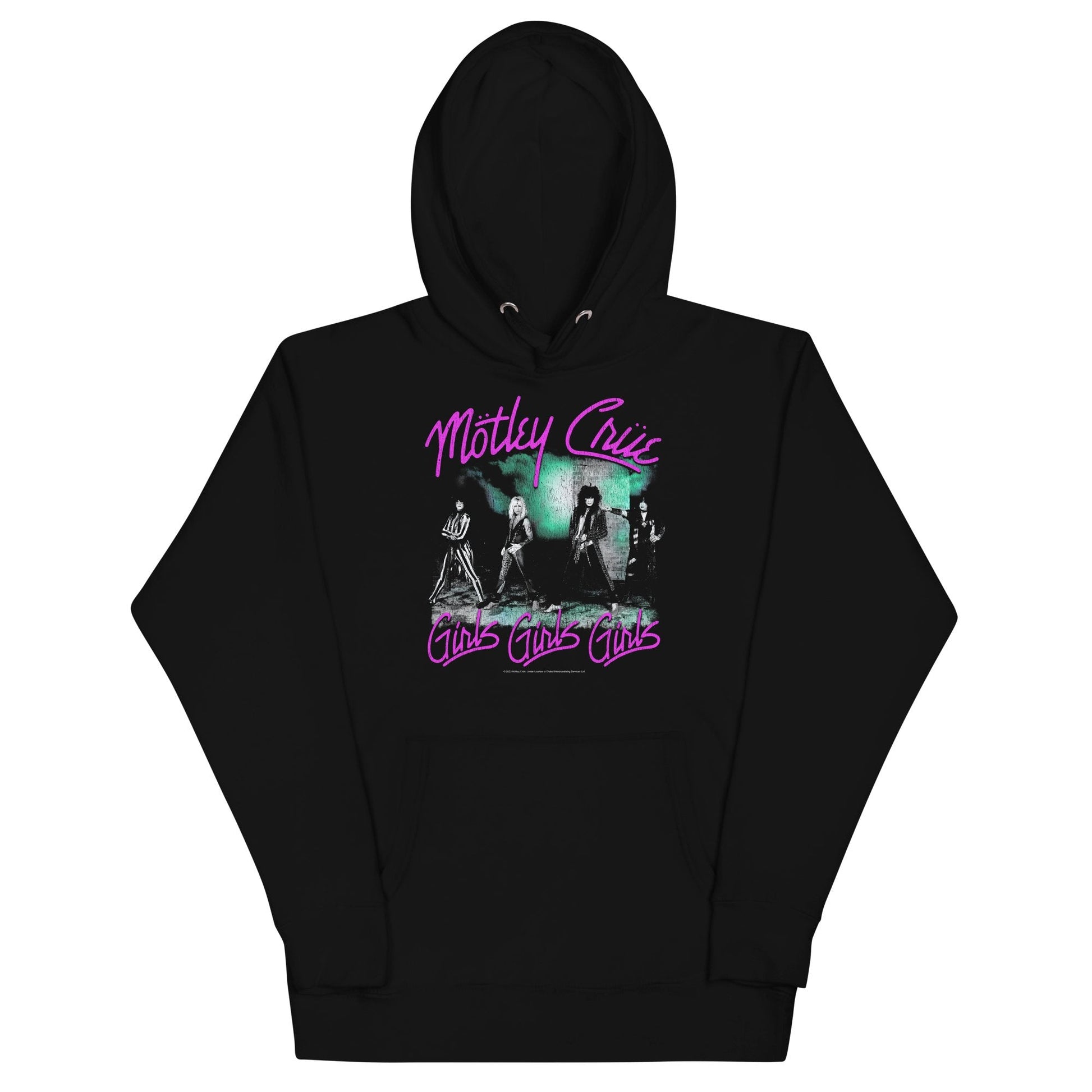 Motley Crue - Pink Girls Classic Hoodie