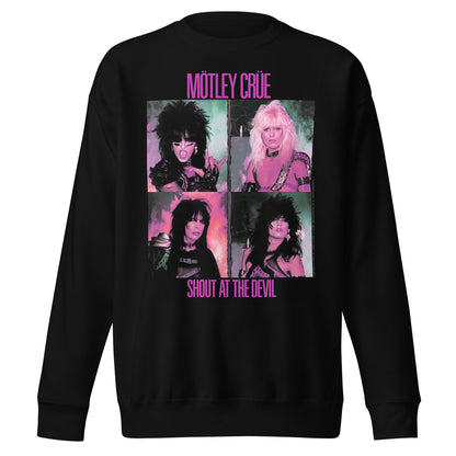 Motley Crue - Pink Shout Jumbo Print Sweatshirt