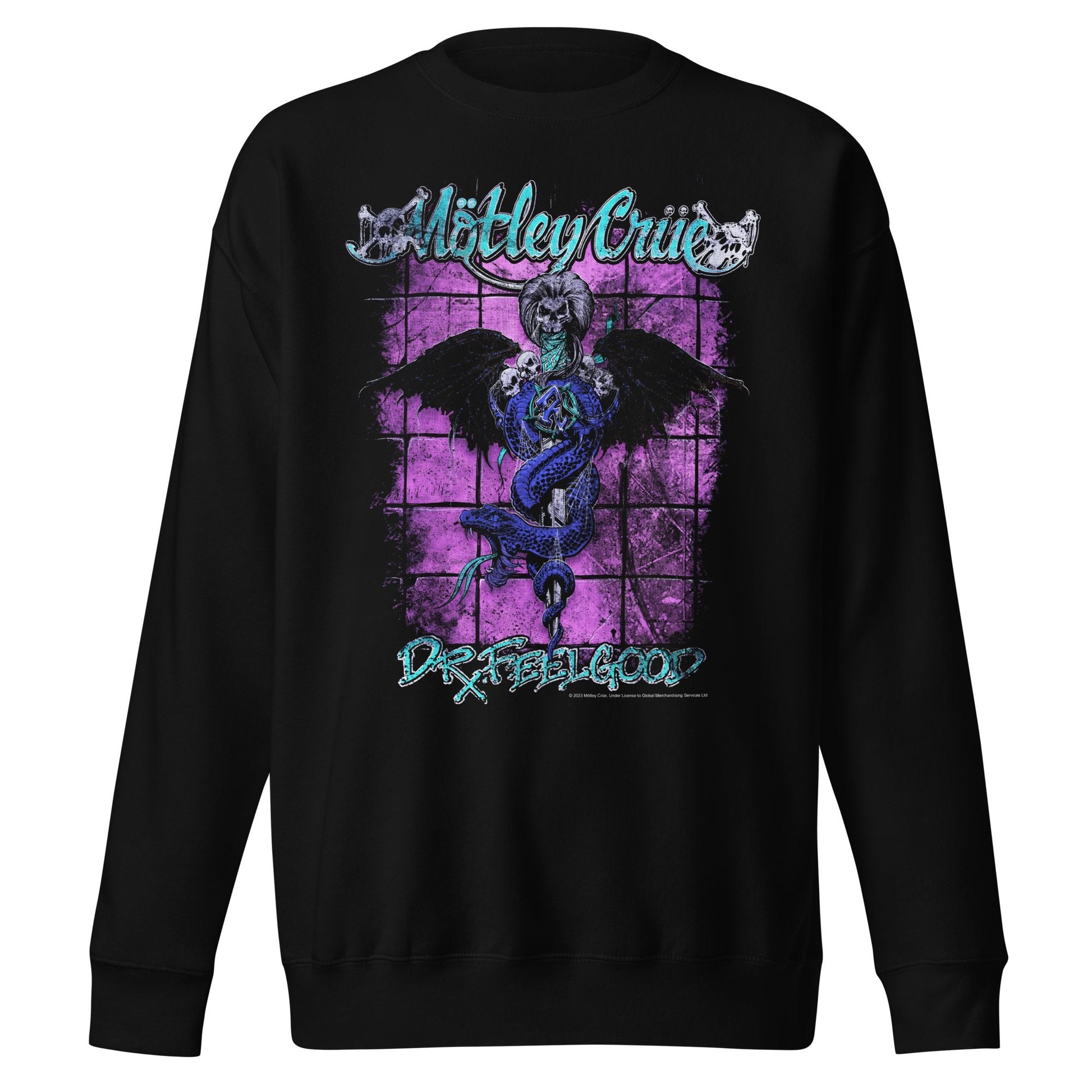 Motley Crue - Pop Dr. Feelgood Jumbo Print Sweatshirt