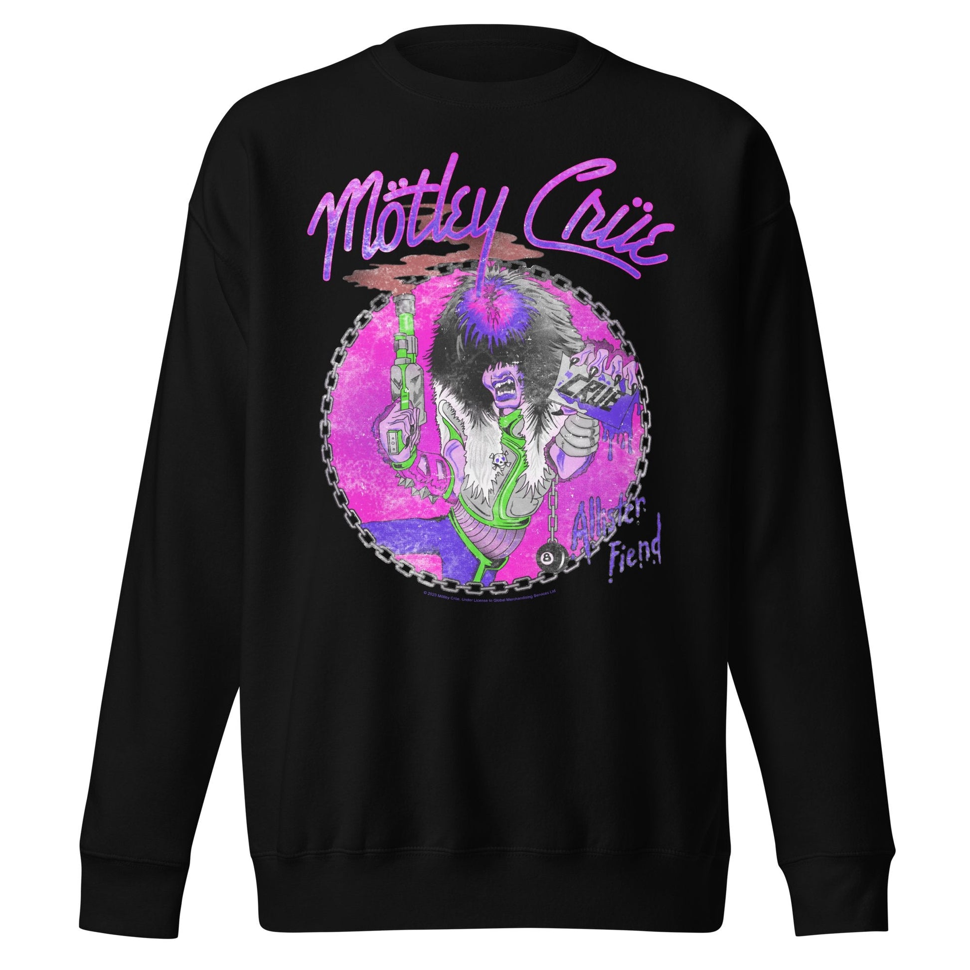 Motley Crue - Purple Allister Jumbo Print Sweatshirt