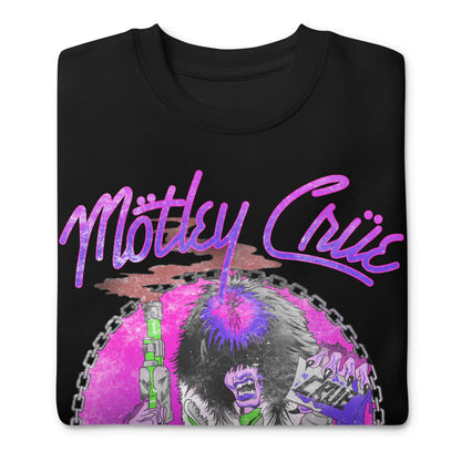 Motley Crue - Purple Allister Jumbo Print Crewneck Sweatshirt