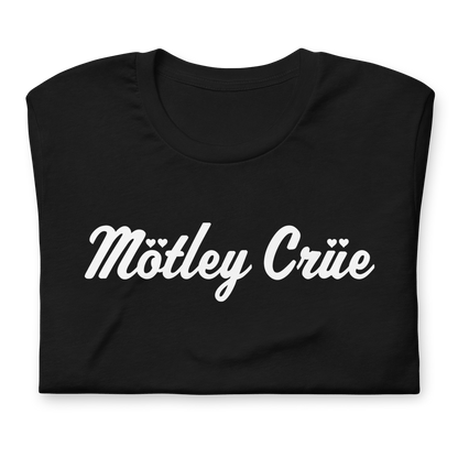Motley Crue - Script Logo T Shirt