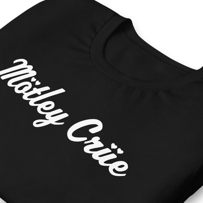 Motley Crue - Script Logo T Shirt