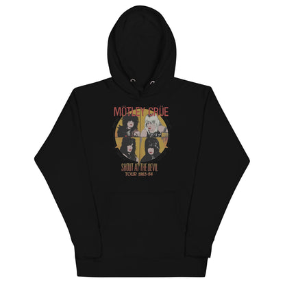 Motley Crue - Shout 83/84 Tour Classic Hoodie