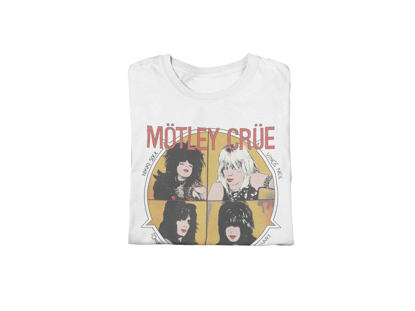 Motley Crue - Shout 83/84 Tour Jumbo Print T Shirt