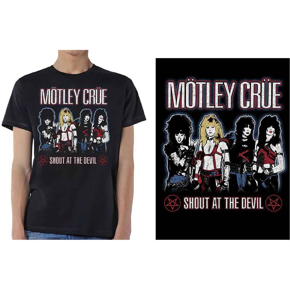 Motley Crue Shout at the Devil Mens T Shirt