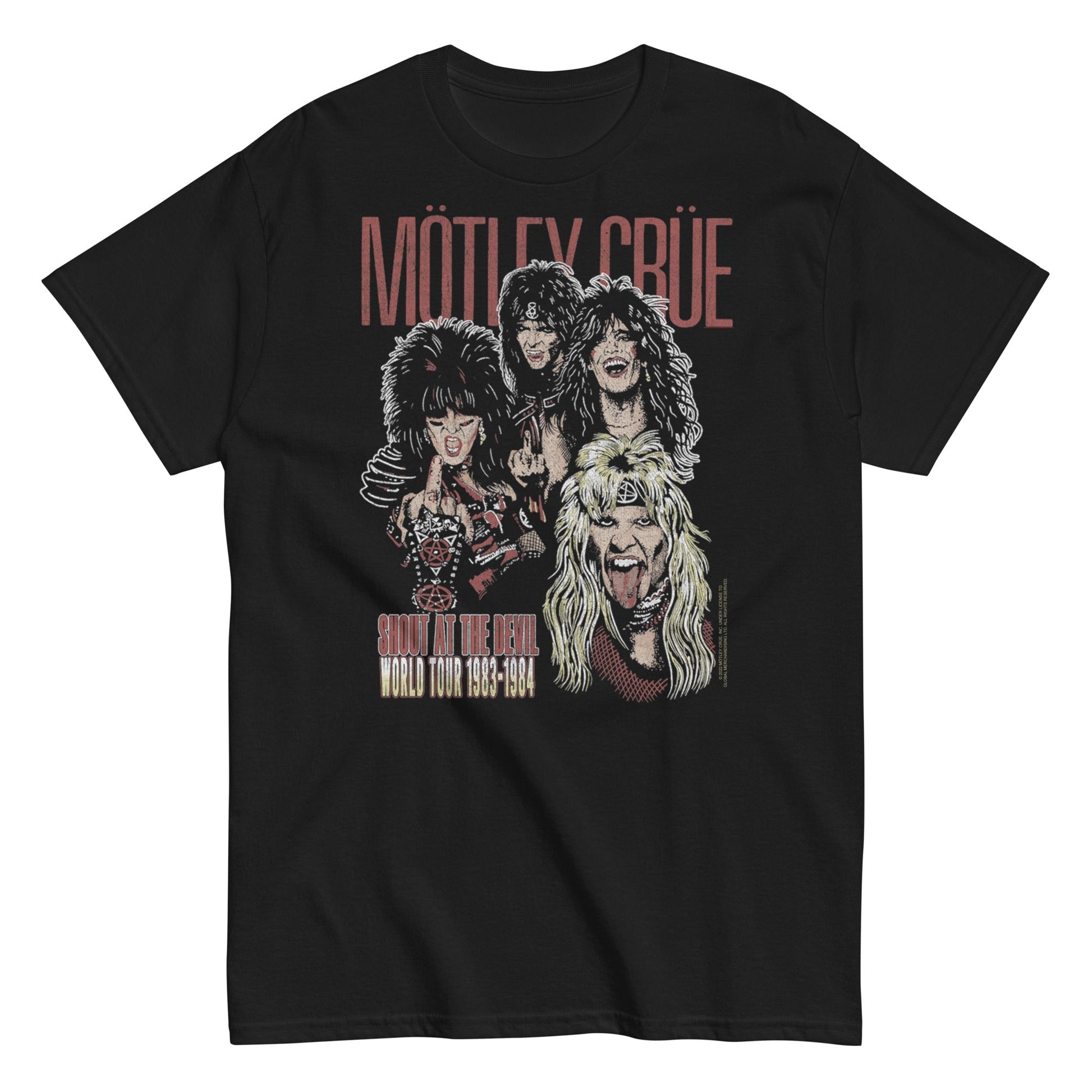 Motley Crue - Shout at the Devil T Shirt