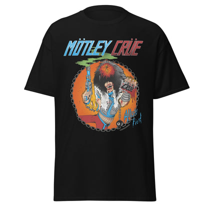 Motley Crue - Smoking Allister Jumbo Print T Shirt