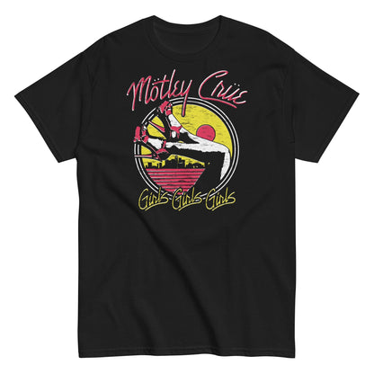 Motley Crue - Sunset Girls T Shirt