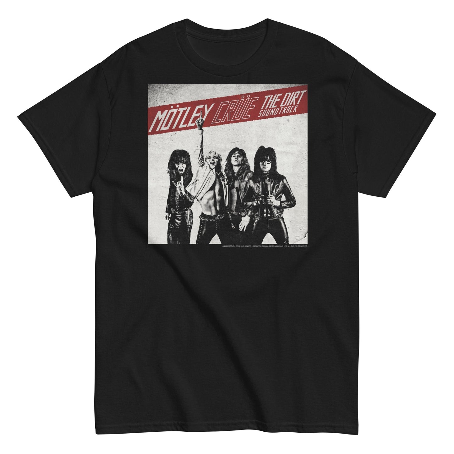 Motley Crue - The Dirt Cover T Shirt